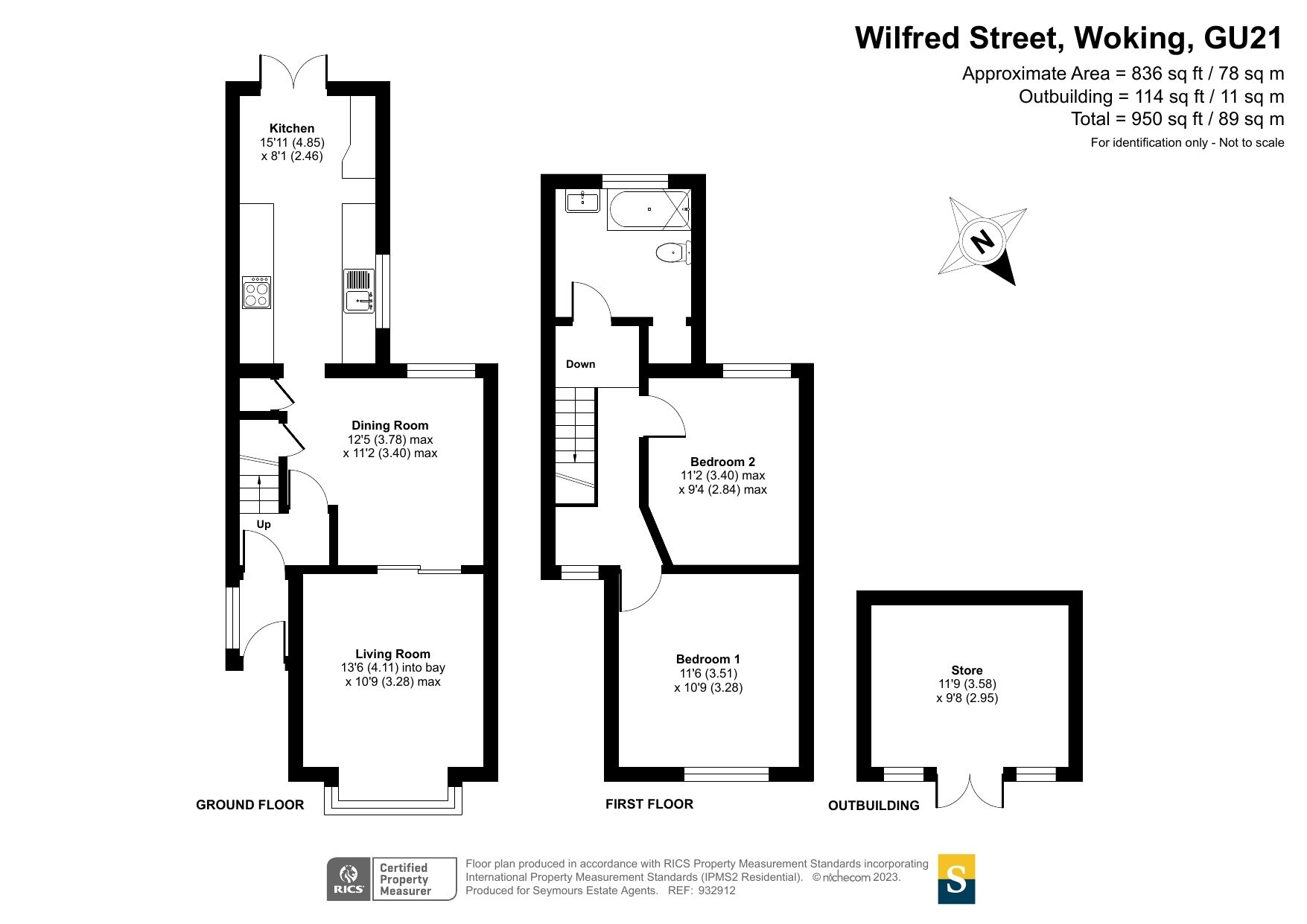 2 bed end terrace house for sale in Wilfred Street, Woking GU21 Zoopla