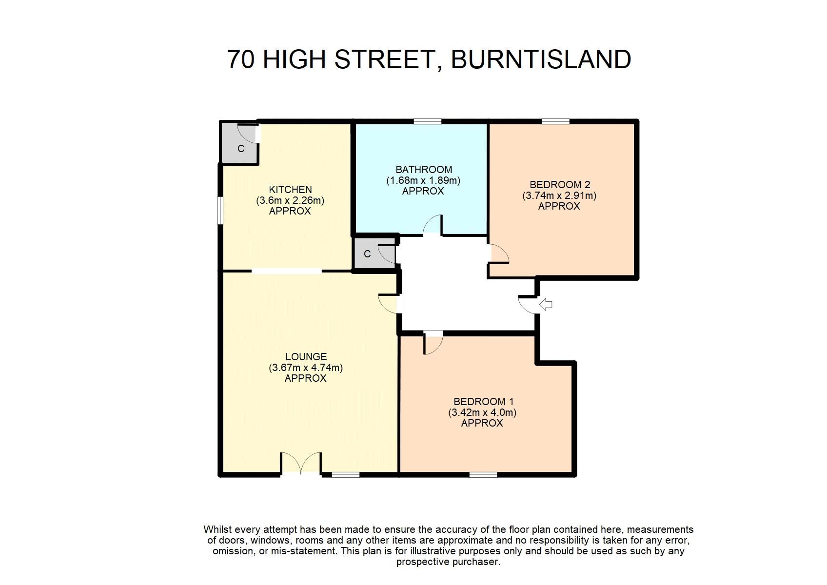2 bed flat for sale in High Street, Burntisland KY3 Zoopla