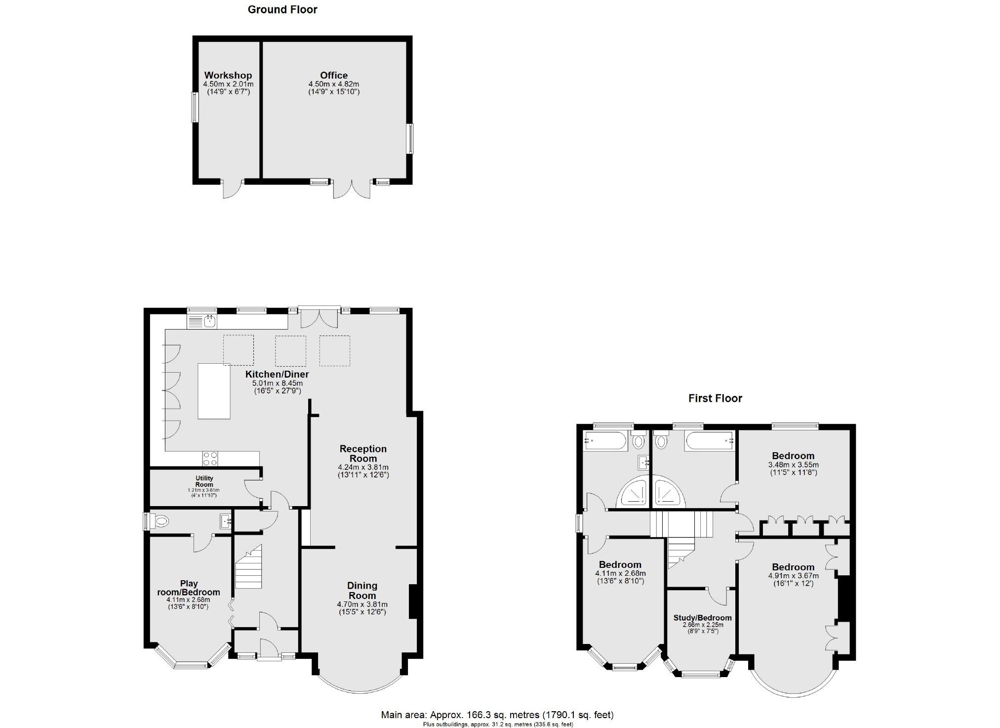 4 bed semidetached house for sale in Queens Drive, Berrylands