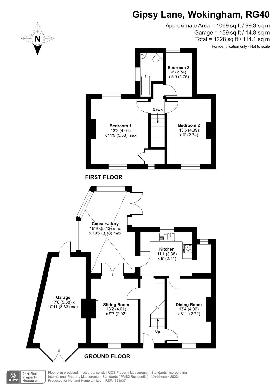 3 bed detached house for sale in Gipsy Lane, Wokingham, Berkshire RG40