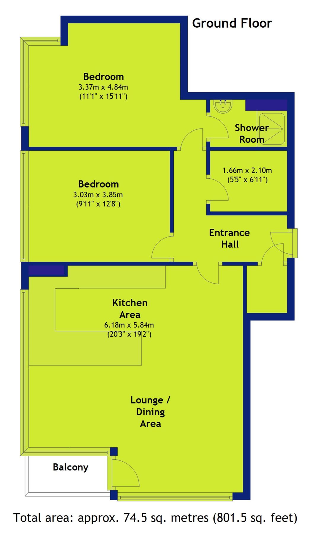 2 bed flat to rent in Parkgate, Upper College Street, Nottingham NG1 Zoopla