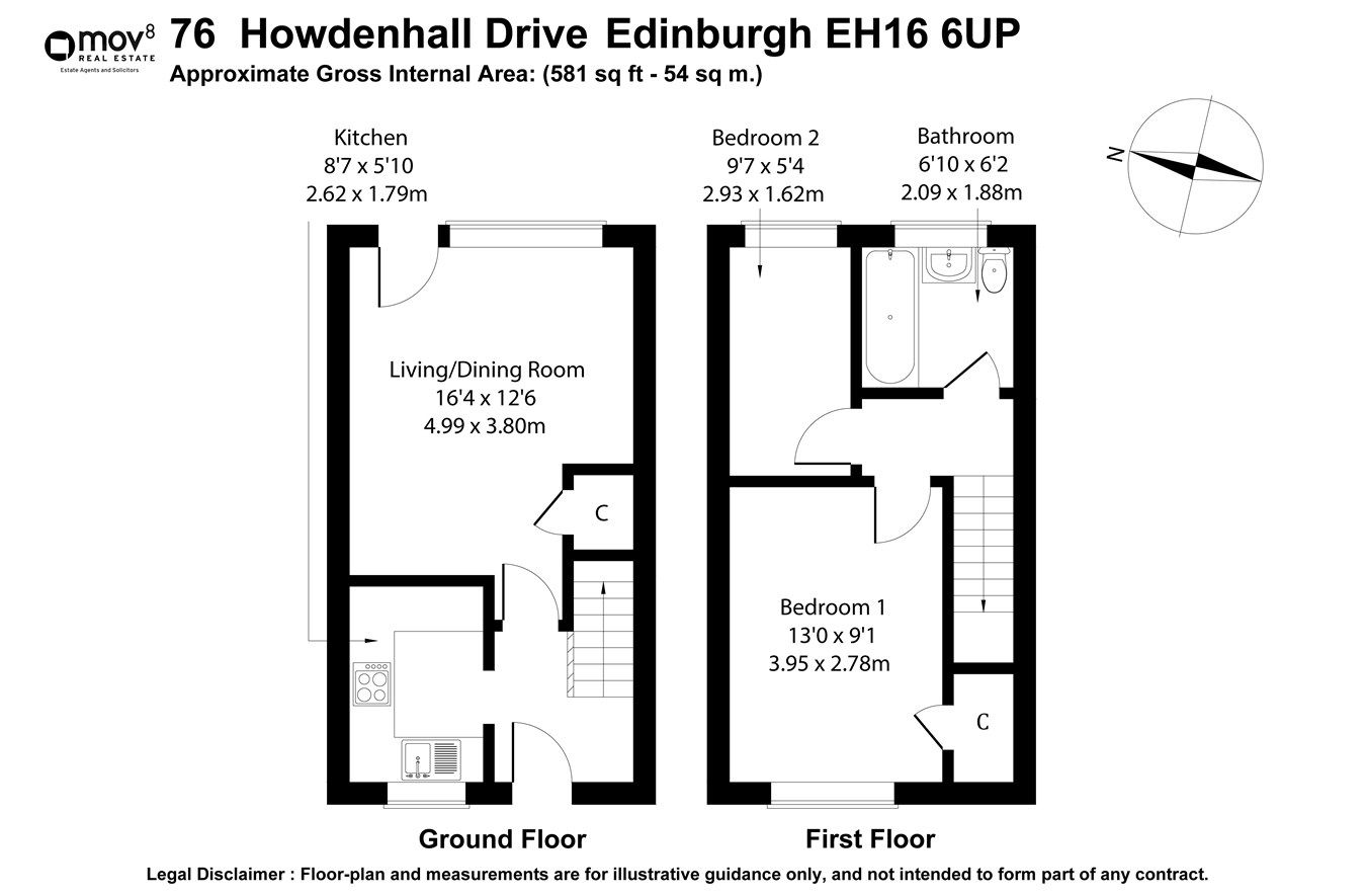 2 bed terraced house for sale in Howdenhall Drive, Howdenhall