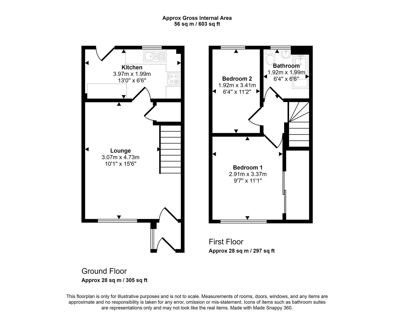 2 bed semidetached house for sale in Doon Walk, Livingston EH54 Zoopla