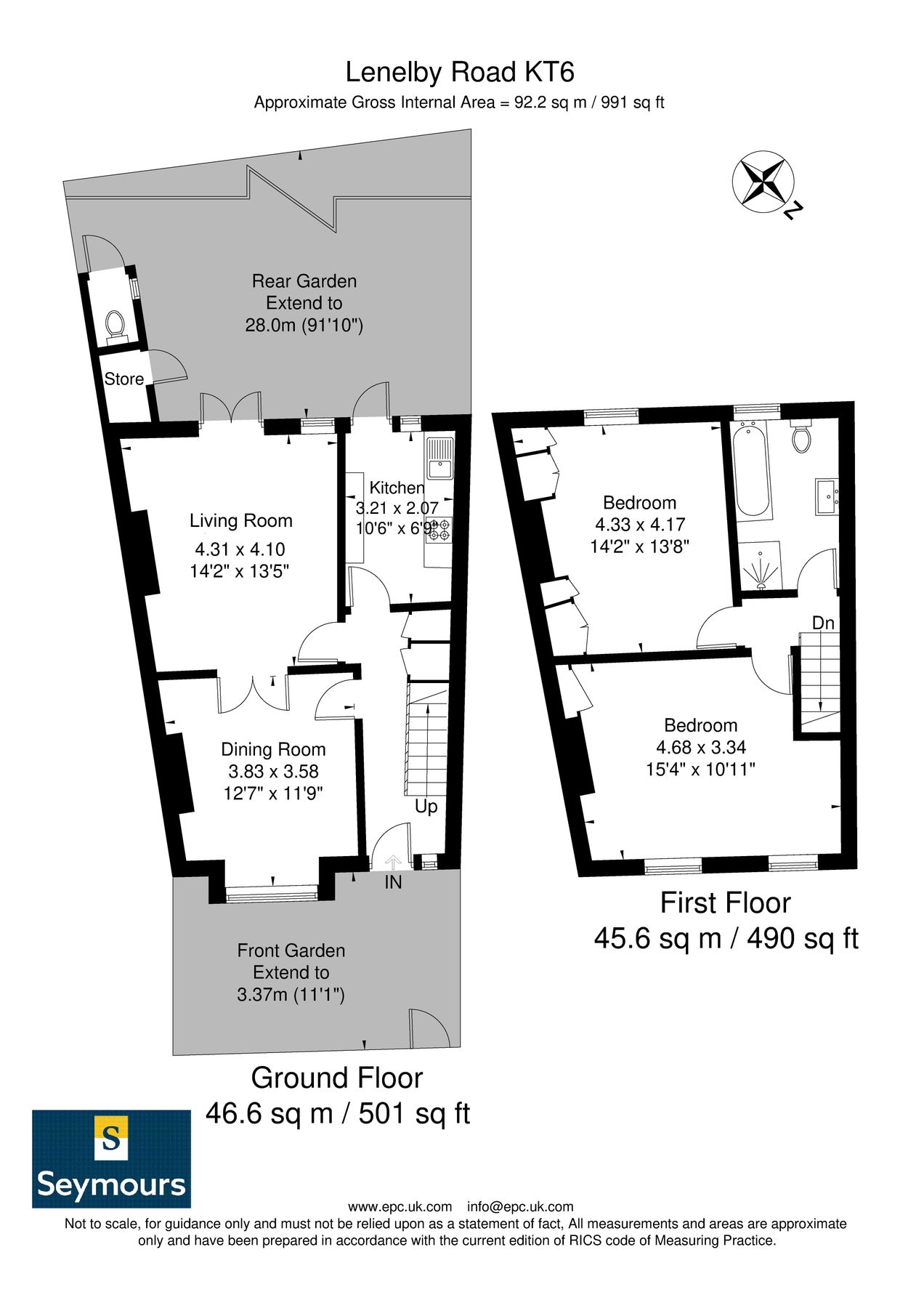 2 bed terraced house for sale in Lenelby Road, Surbiton KT6 Zoopla