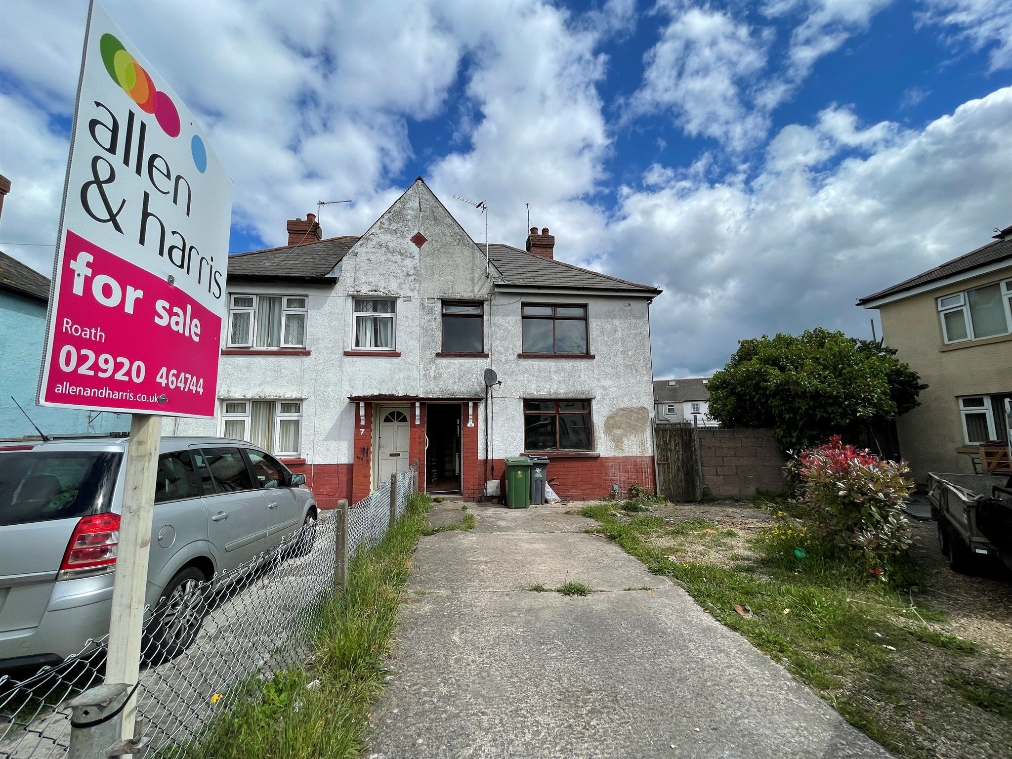 3 bed semidetached house for sale in Gallamuir Road, Tremorfa, Cardiff