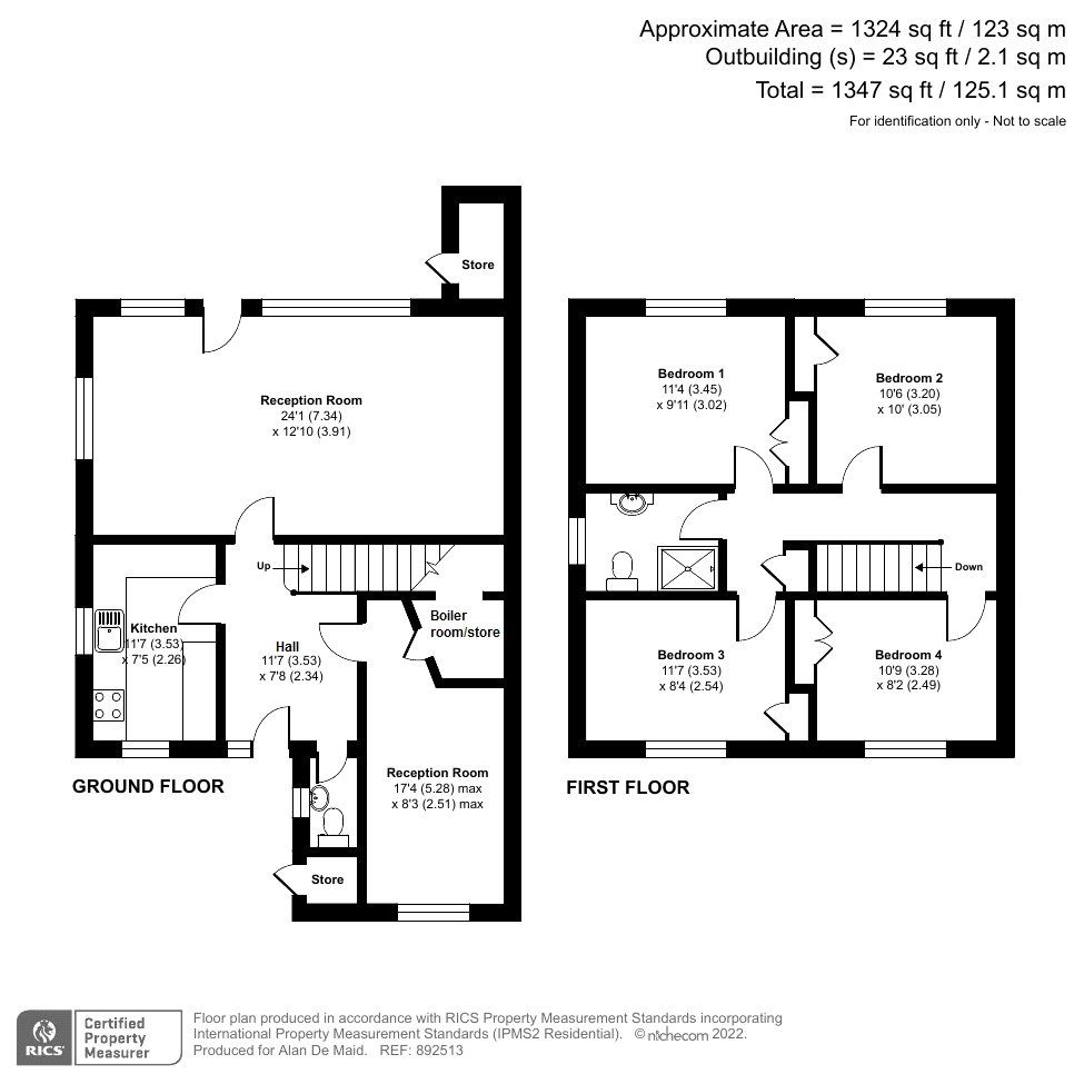 4 bed semidetached house for sale in Worlds End Lane, Orpington BR6