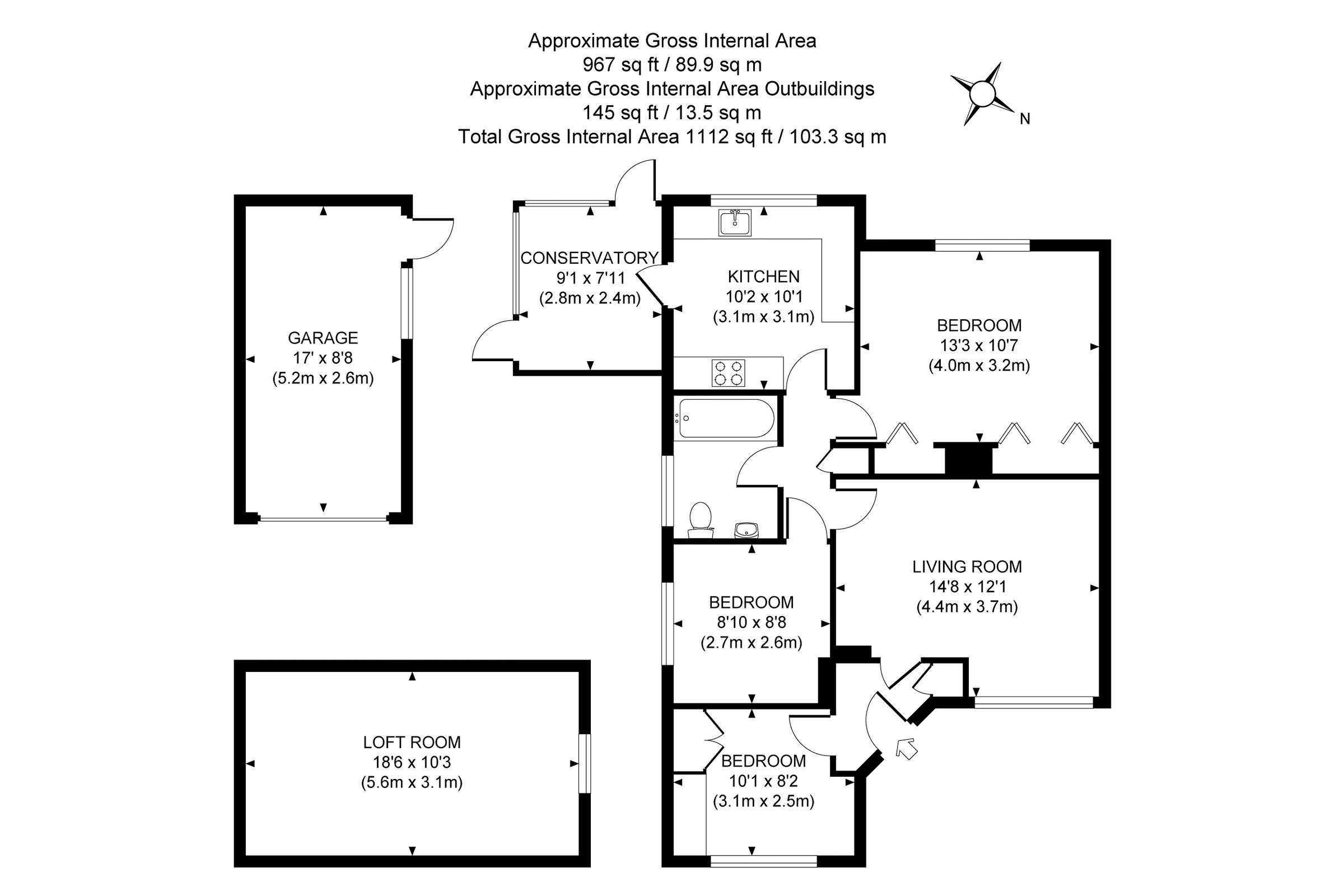 3 bed property for sale in The Garstons, Bookham, Leatherhead KT23 Zoopla