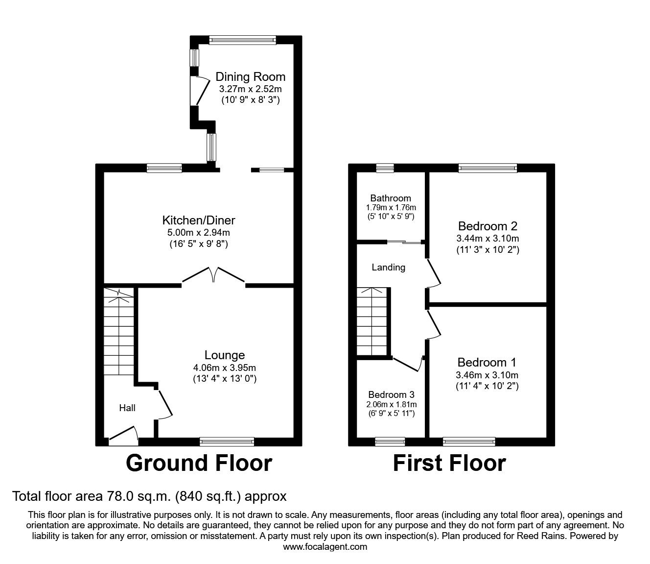 3 bed terraced house for sale in Dyer Street, Kirkham, Preston