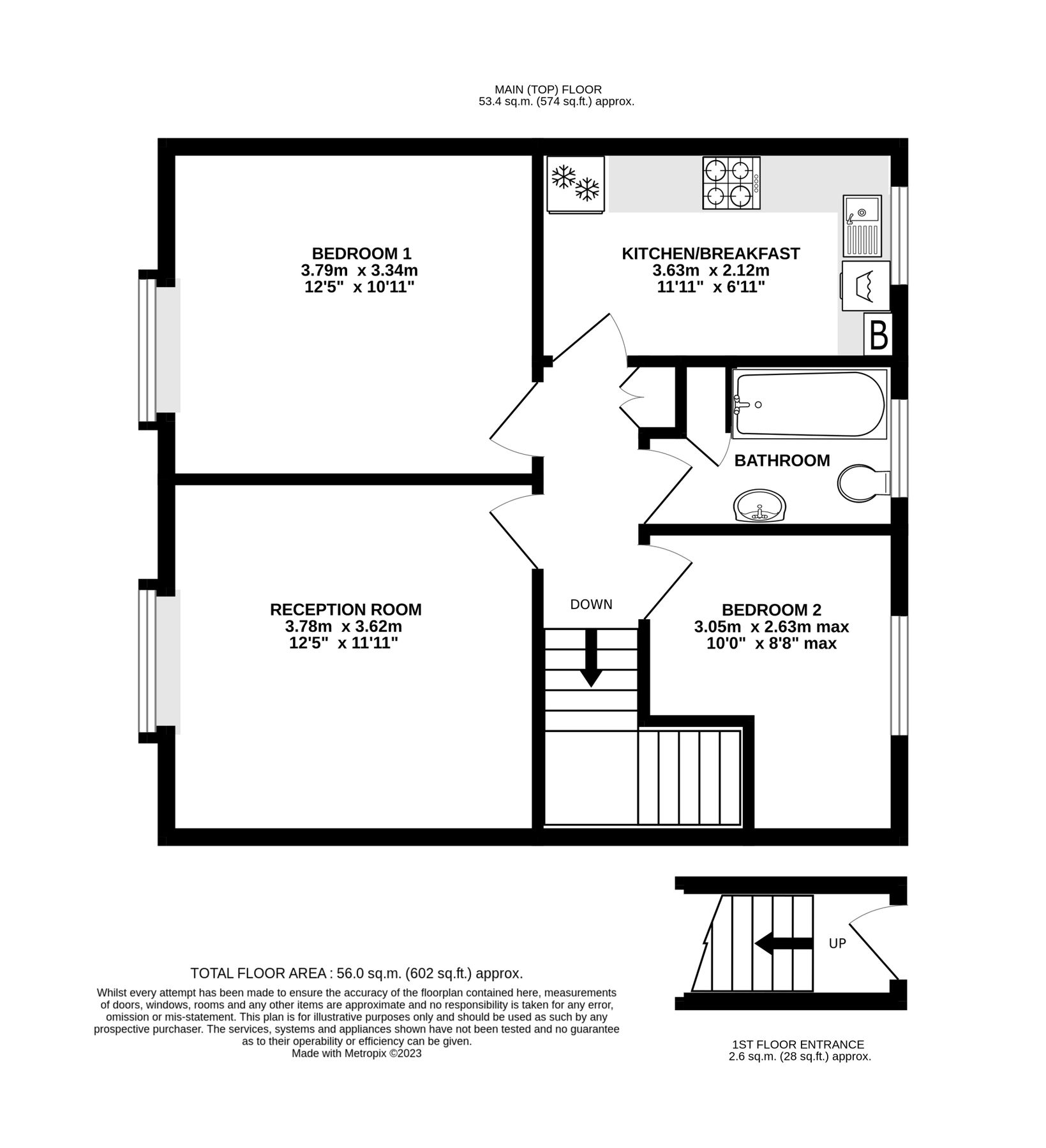 2 bed flat for sale in Richmond Road, North Kingston KT2 Zoopla