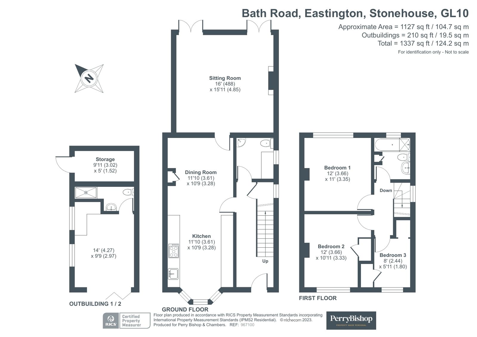 3 bed semidetached house for sale in Bath Road, Eastington, Stonehouse, Gloucestershire GL10