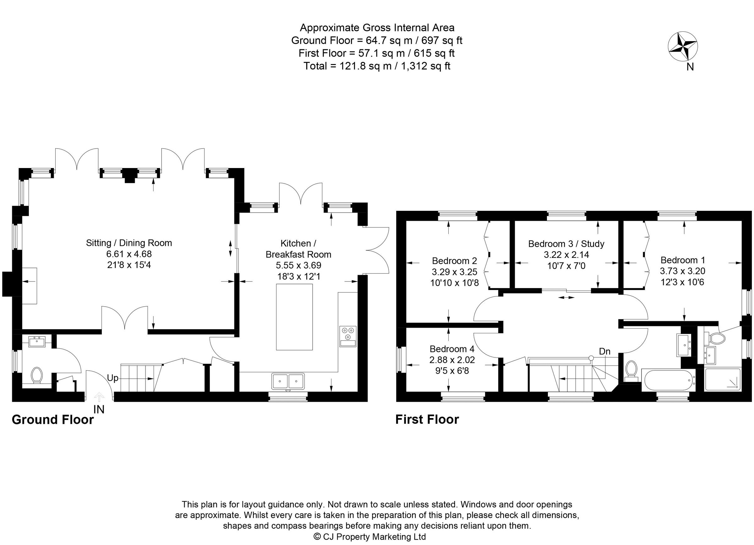 4 bed detached house for sale in Oxford Street, Lee Common, Great