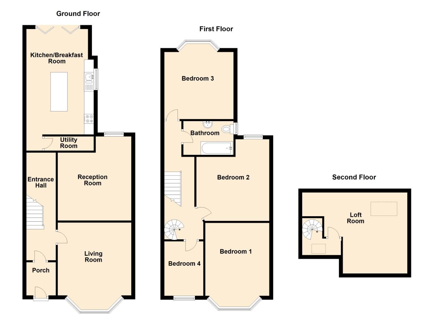 4 bed terraced house for sale in Cornerswell Road, Penarth CF64 Zoopla