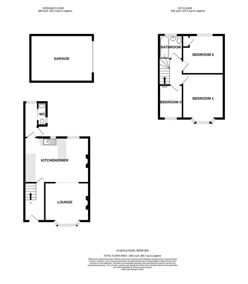 3 bed end terrace house for sale in Elmdale Road EX39 Zoopla