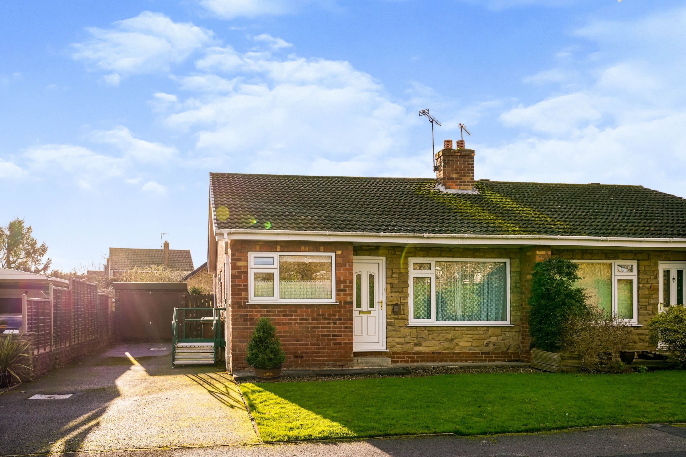 2 bed semidetached bungalow for sale in Carleton Drive, Wetherby LS23