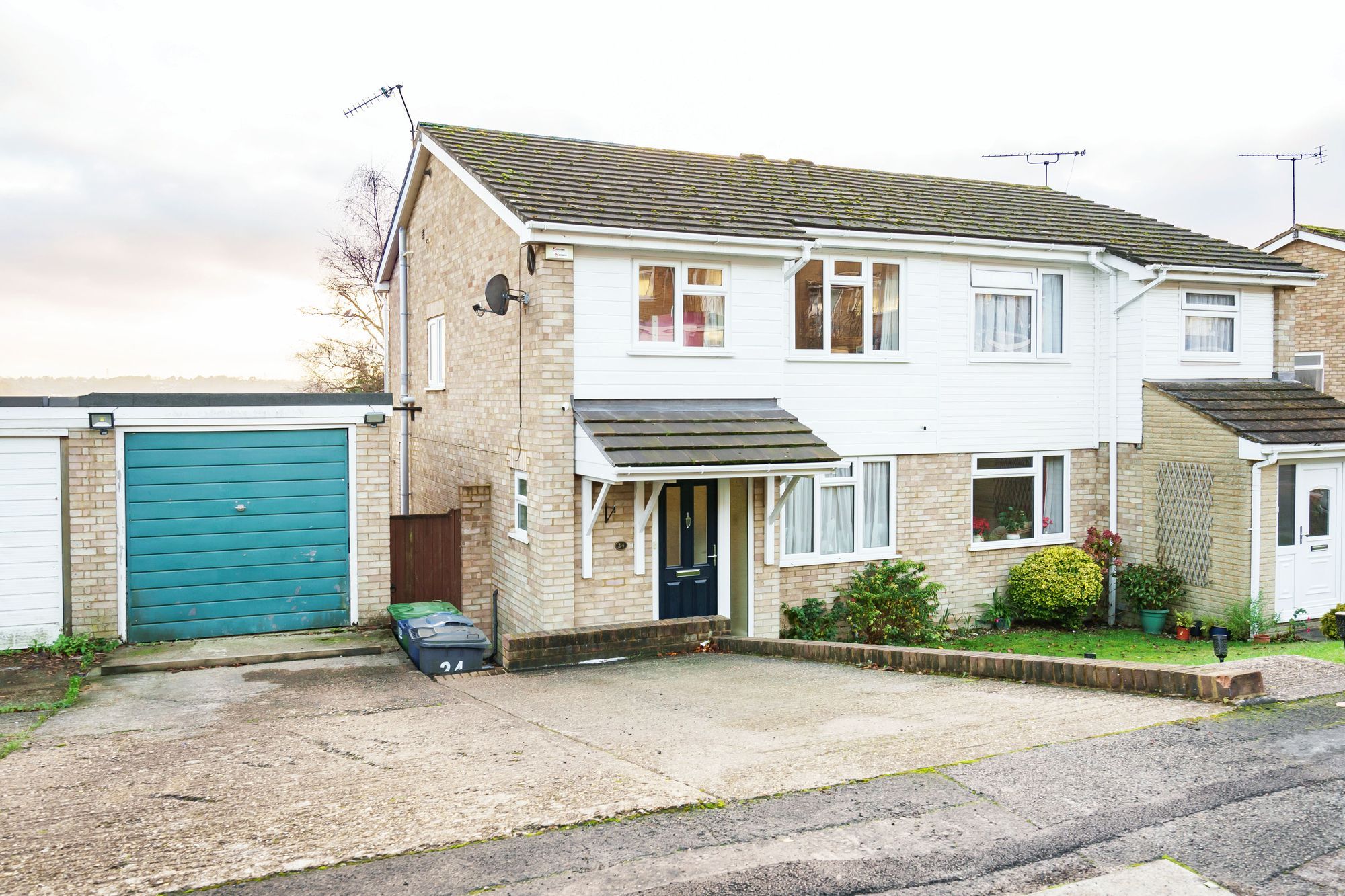 3 bed semidetached house for sale in Partridge Way, Downley, High