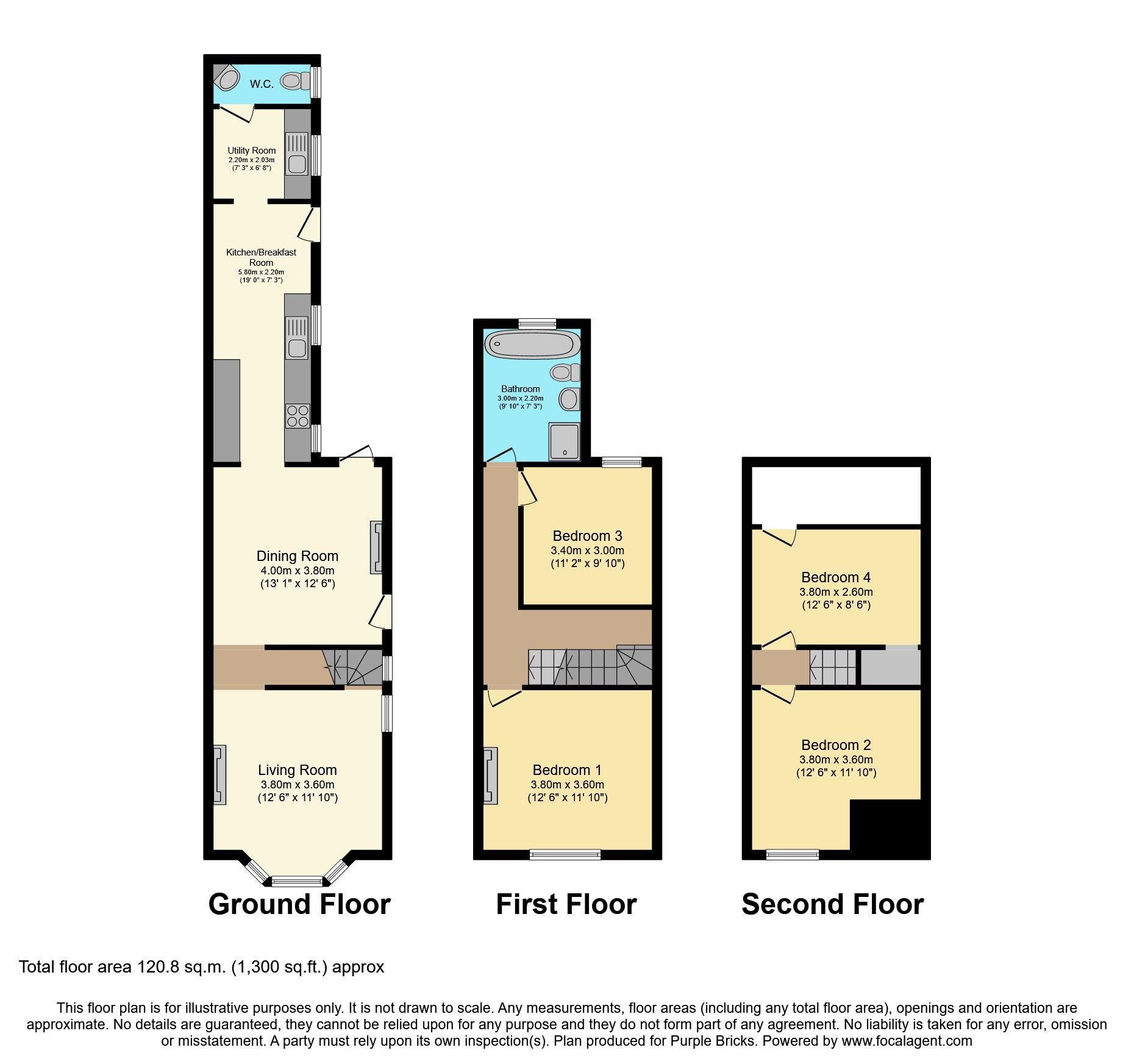 4 bed semidetached house for sale in Uppingham Road, Houghton On The