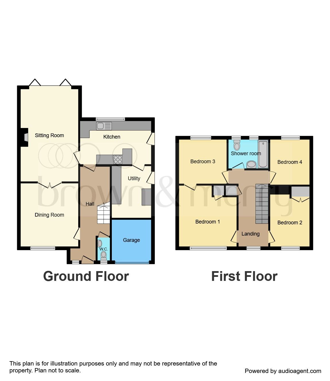 4 bed detached house for sale in Whalley Drive, Bletchley, Milton