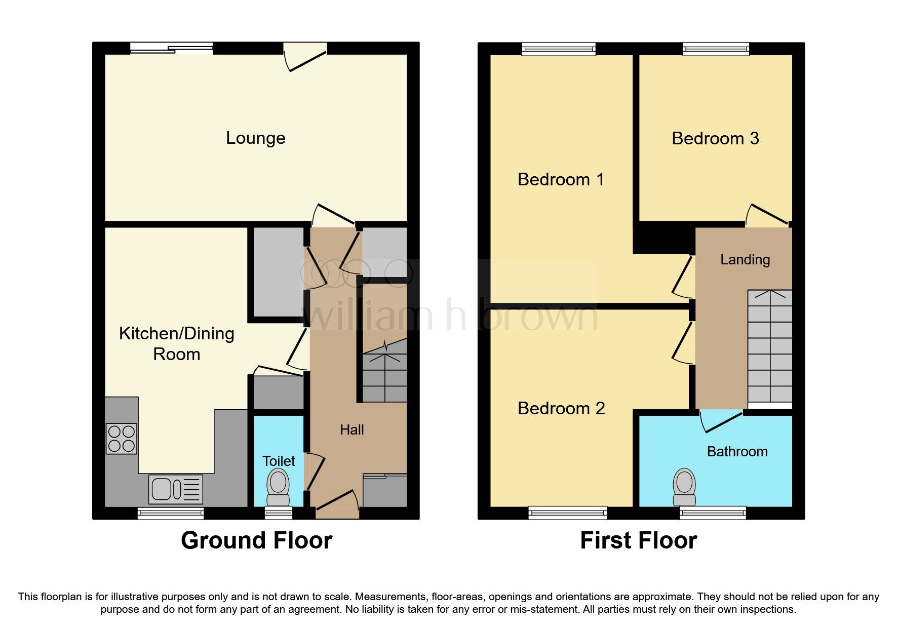 3 bed terraced house for sale in Maidencastle, Abington, Northampton