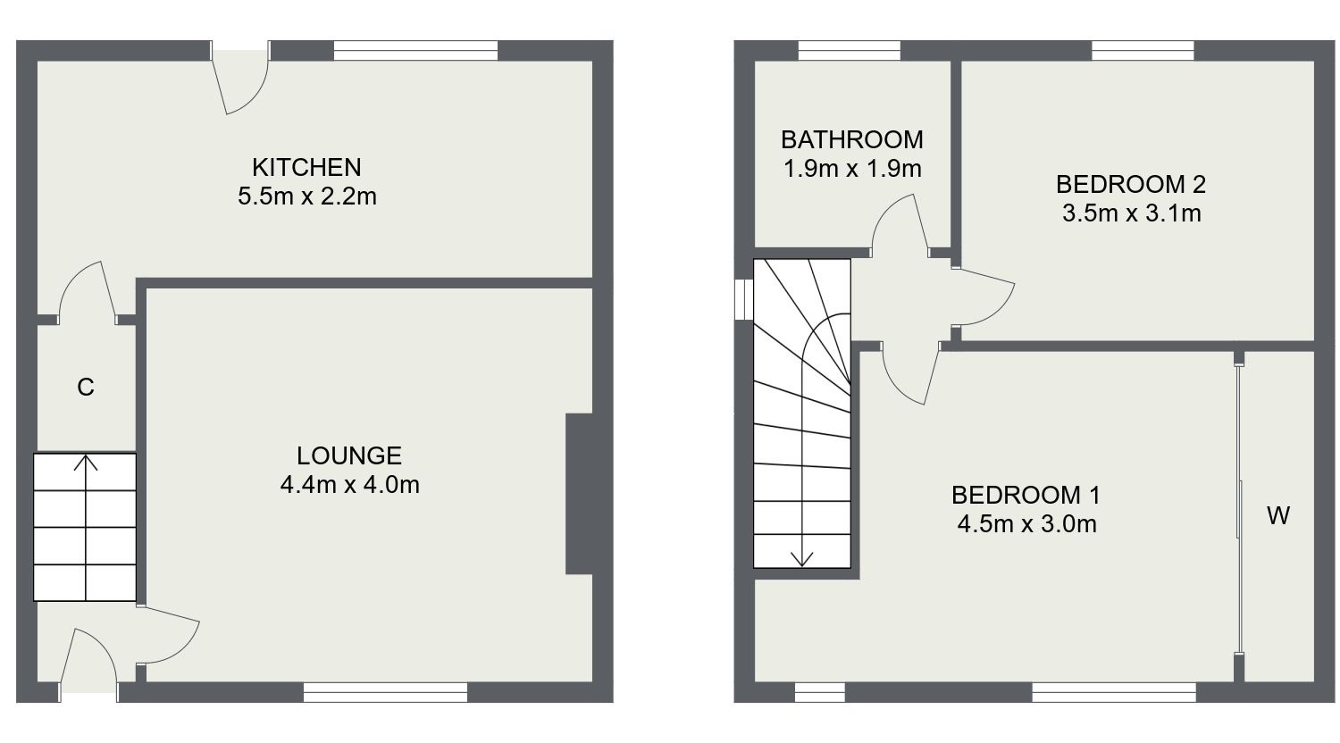2 bed end terrace house for sale in 98 Abbotsgrange Road, Grangemouth