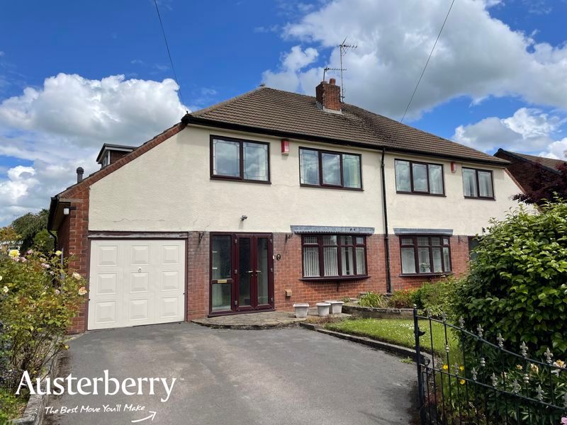 3 bed semidetached house for sale in School Lane, Caverswall, StokeOnTrent, Staffordshire