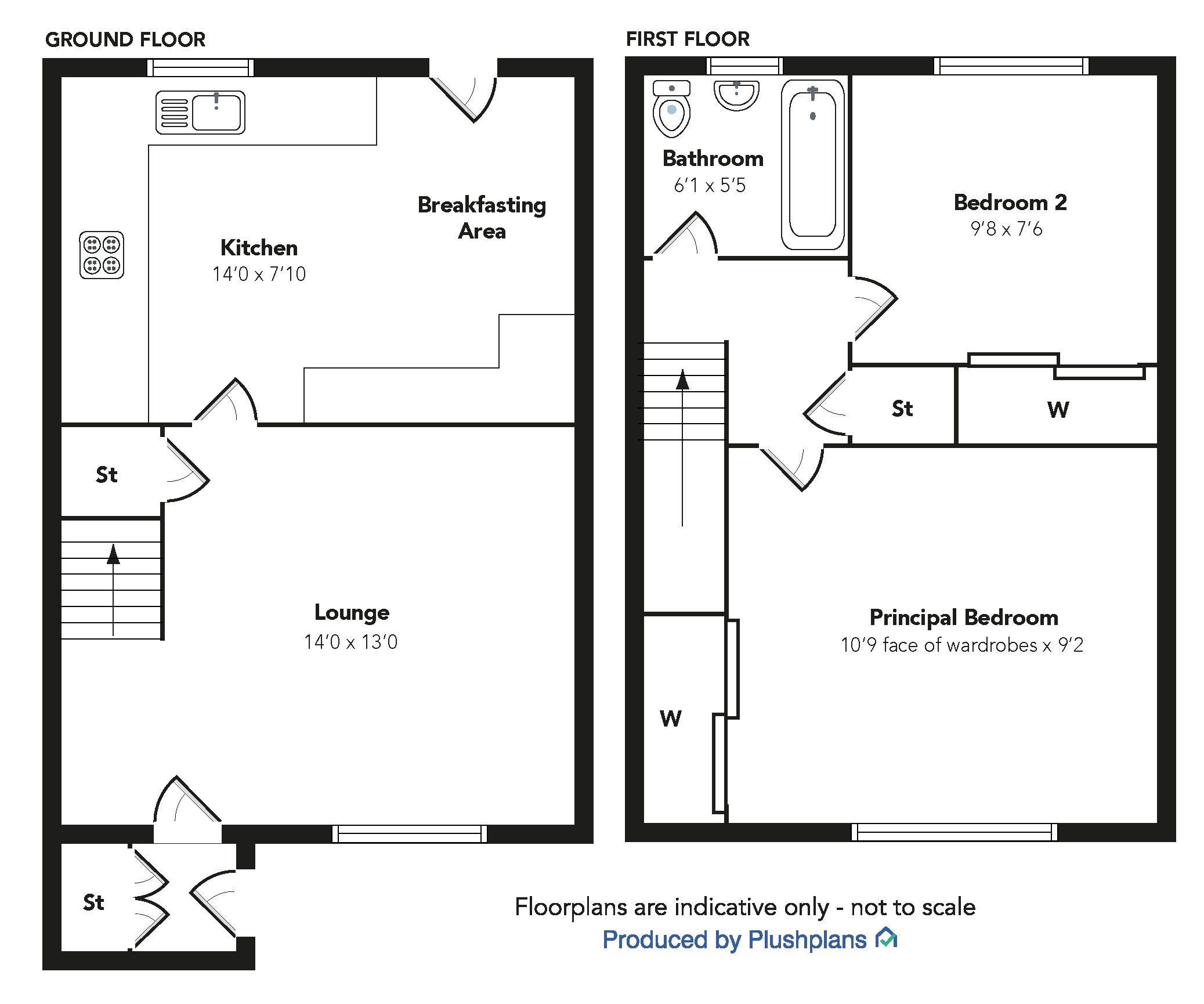 2 bed terraced house for sale in 302 Castle Gait, Paisley PA1 Zoopla