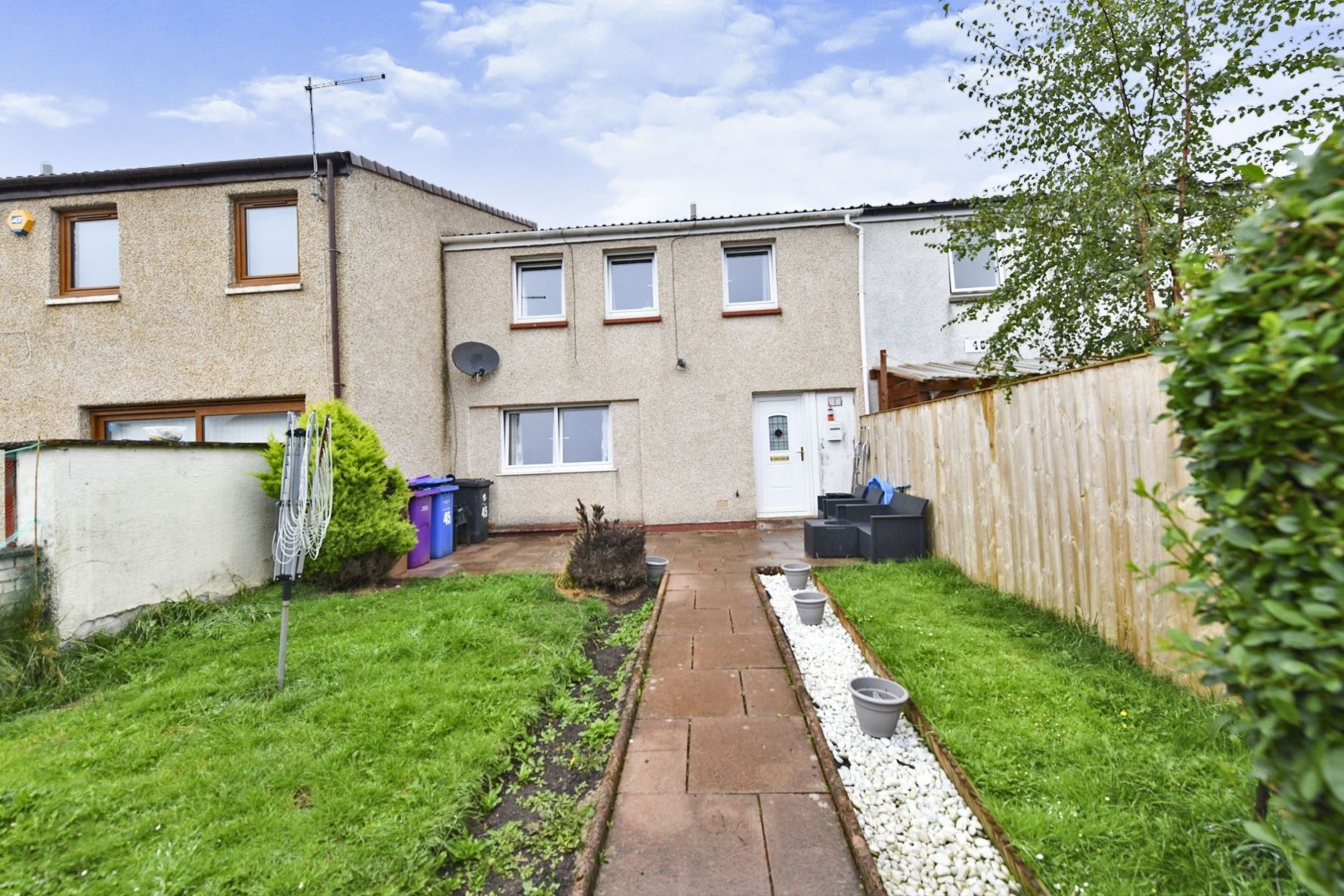 3 bed terraced house for sale in Gigha Terrace, Broomlands, Irvine KA11