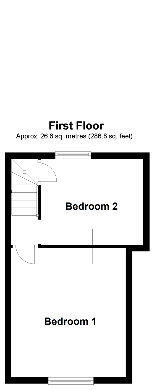 2 bed terraced house for sale in Brompton Lane, Strood, Rochester, Kent