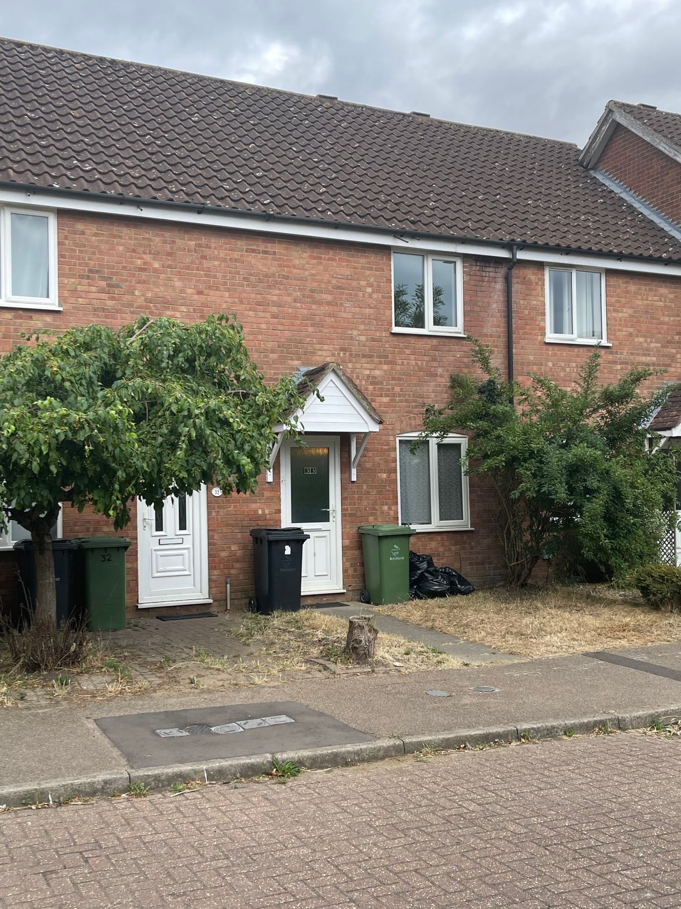 2 bed terraced house to rent in Thorpe Drive, Attleborough, Norfolk