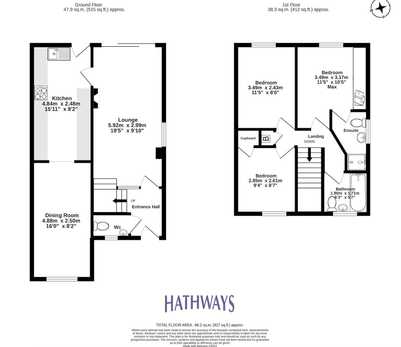 3 bed semidetached house for sale in Pensarn Way, Henllys, Cwmbran
