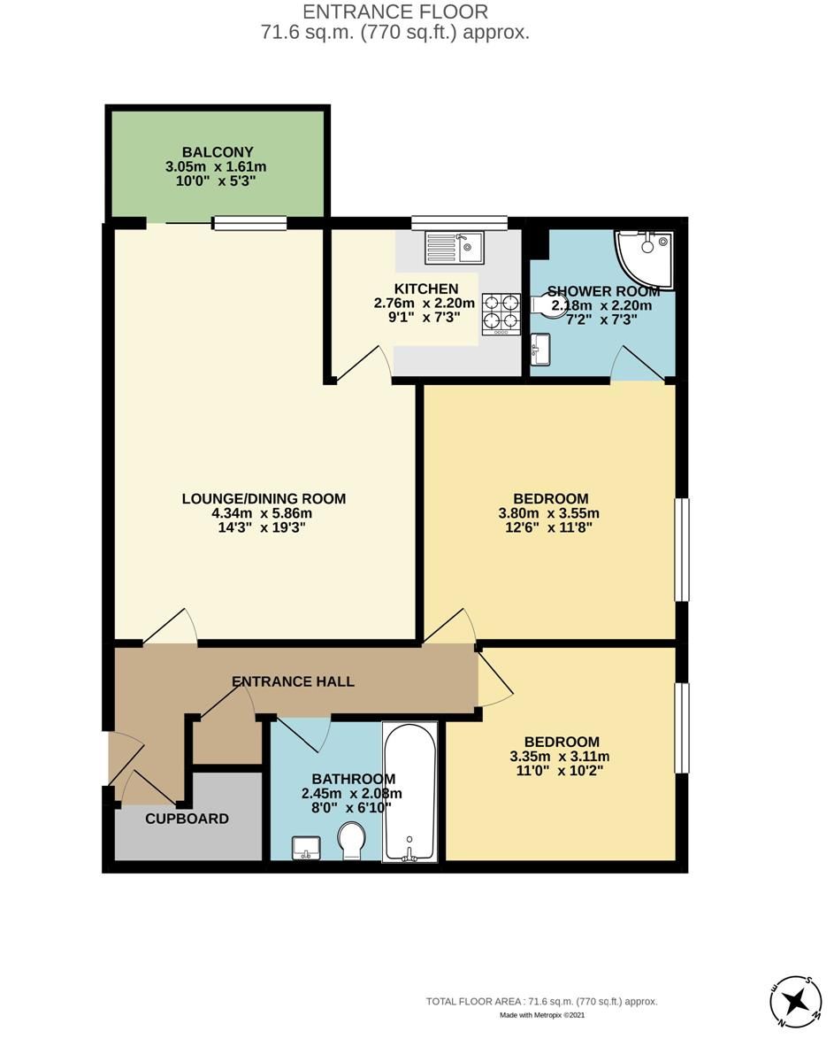 2 bed flat for sale in Alta Vista Road, Roundham, Paignton TQ4 Zoopla