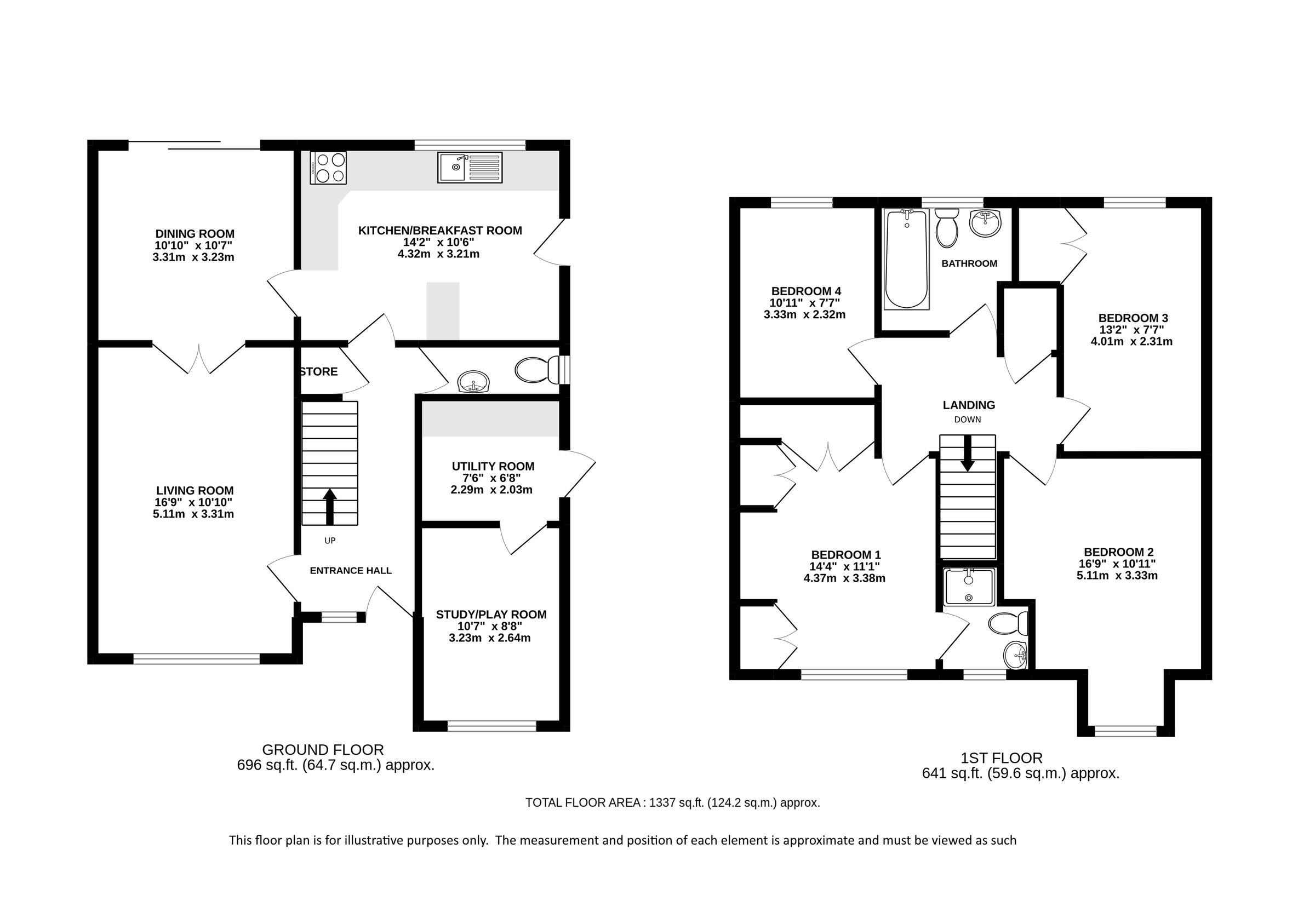 4 bed detached house for sale in Stirling Way, Welwyn Garden City, Hertfordshire AL7 Zoopla