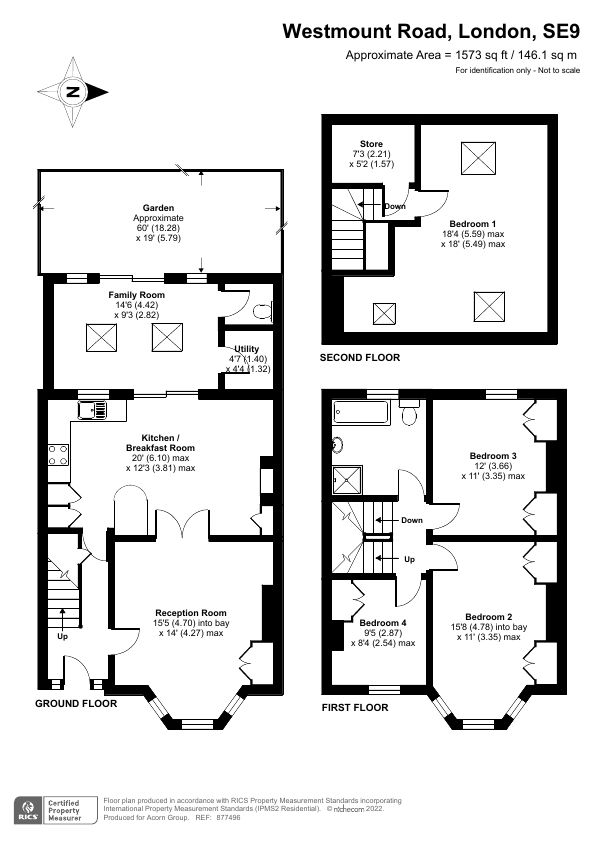 4 bed terraced house for sale in Westmount Road, London SE9 Zoopla