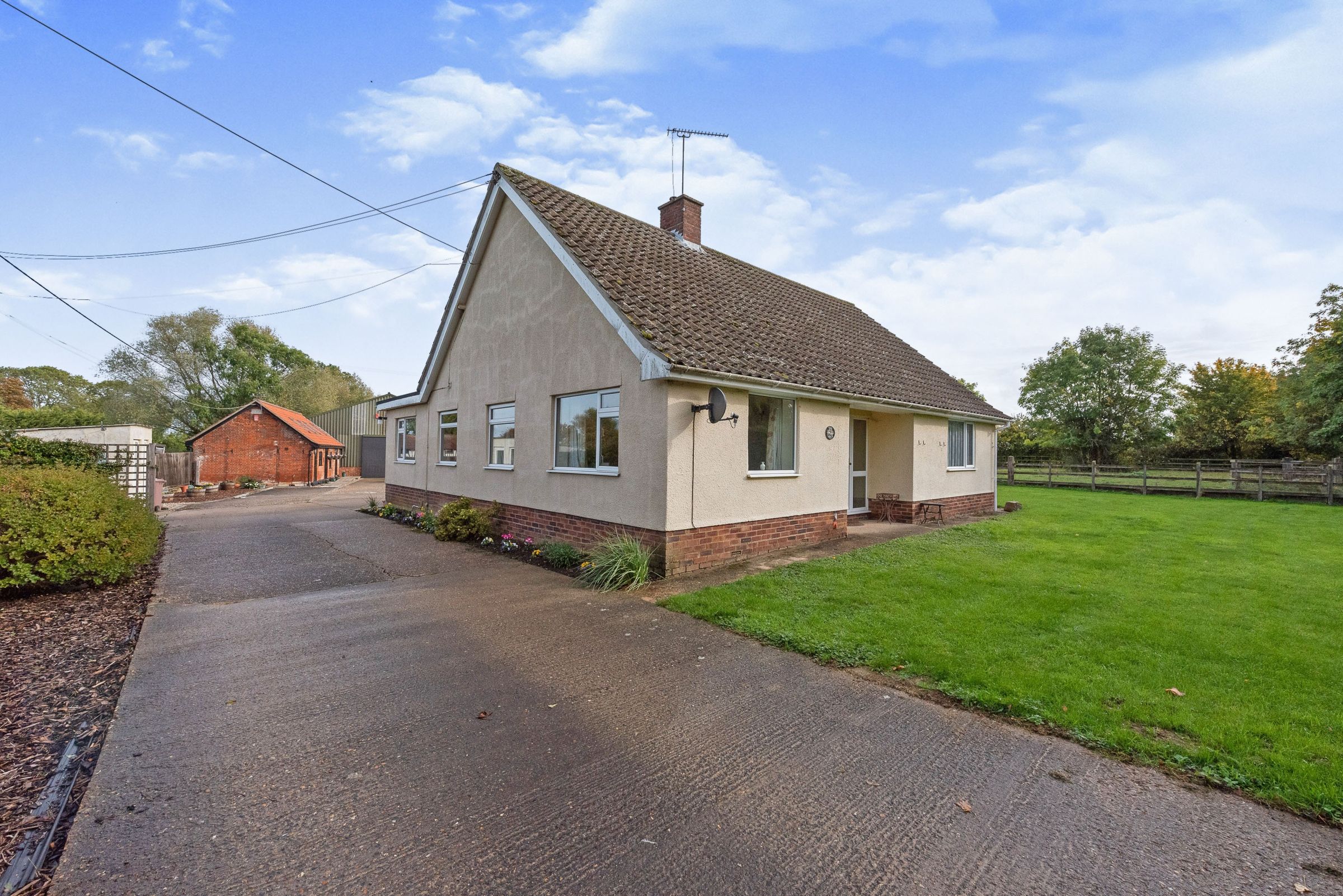 3 bed bungalow for sale in The Green, Depden, Bury St. Edmunds IP29