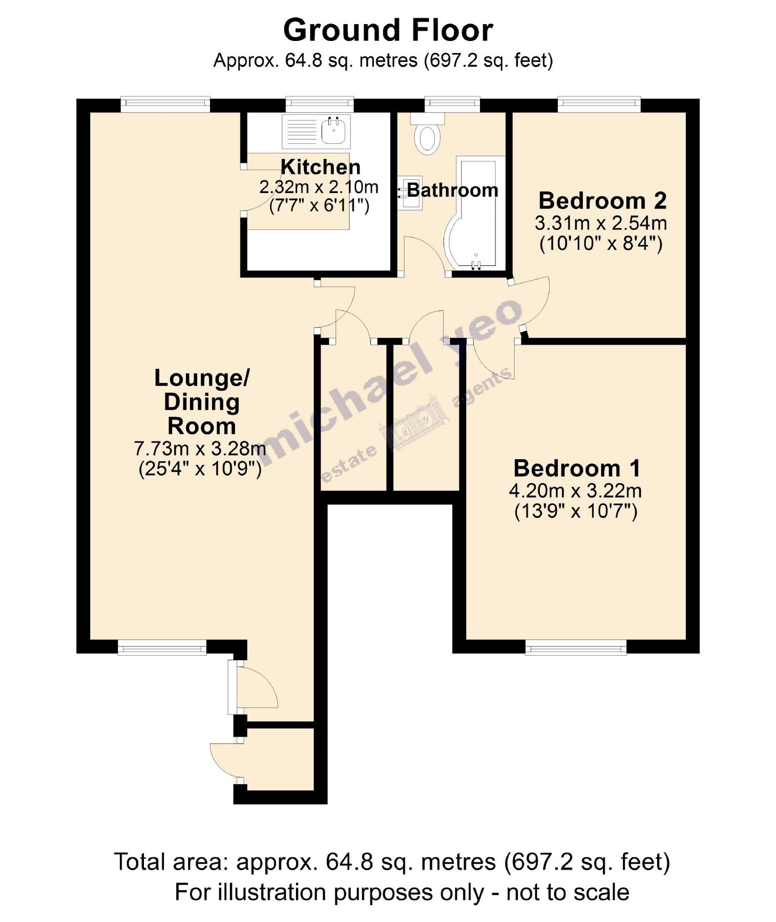 2 bed for sale in Ashdown Drive, Borehamwood, Herts WD6 Zoopla