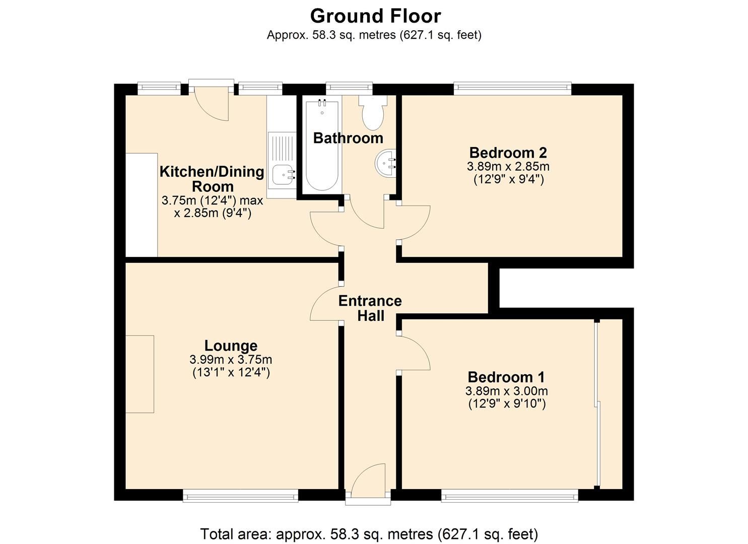 2 bed flat for sale in Downside Avenue, Plymouth PL6 Zoopla