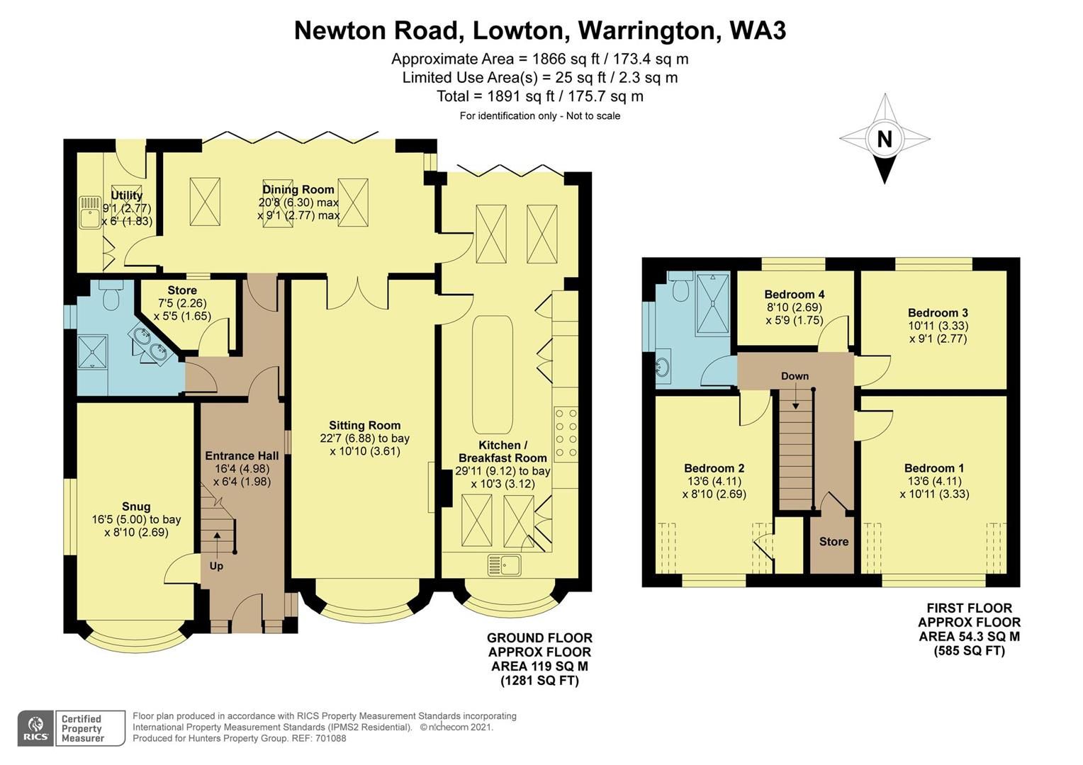 5 bed detached house for sale in Newton Road, Lowton, Warrington WA3