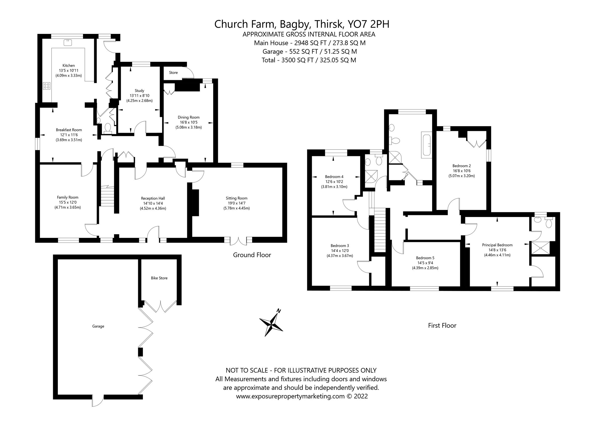 5 bed detached house for sale in Bagby, Thirsk, North Yorkshire YO7