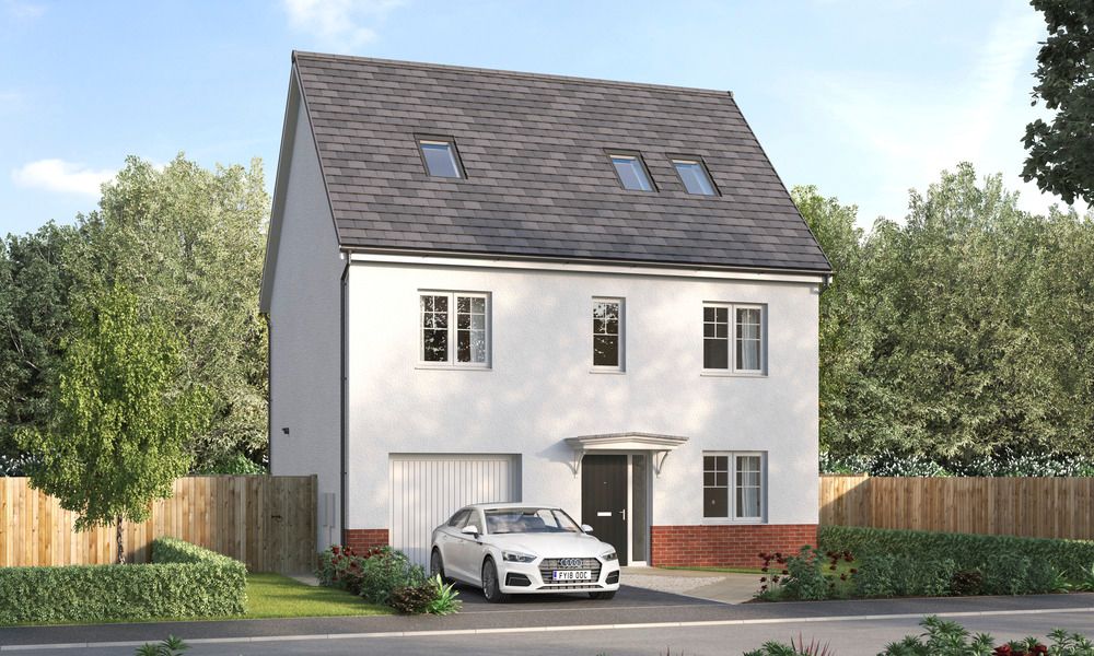 New home, 4 bed detached house for sale in Draffen Mount, Stewarton