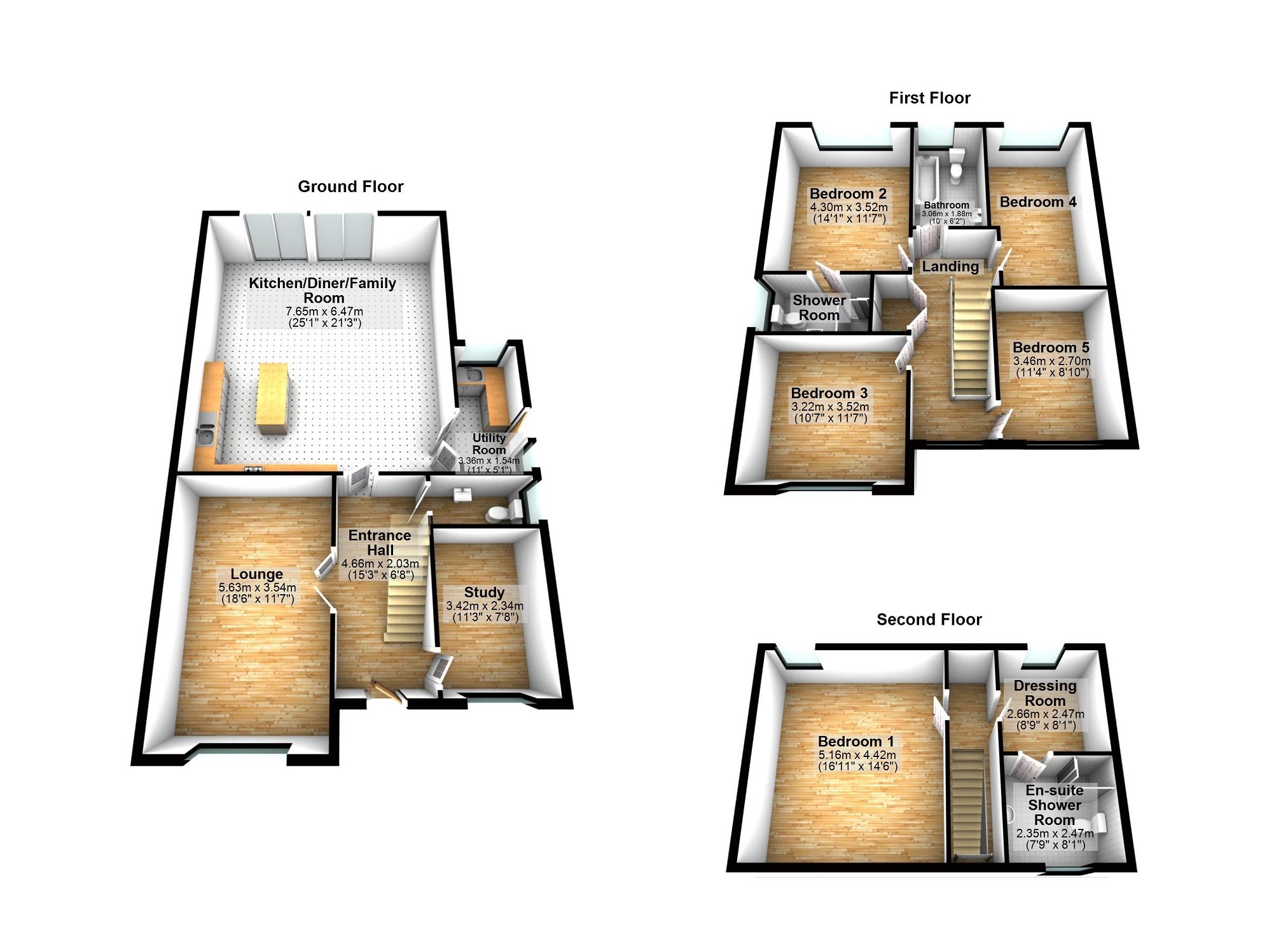 New home, 5 bed detached house for sale in Plas Road, Grovesend