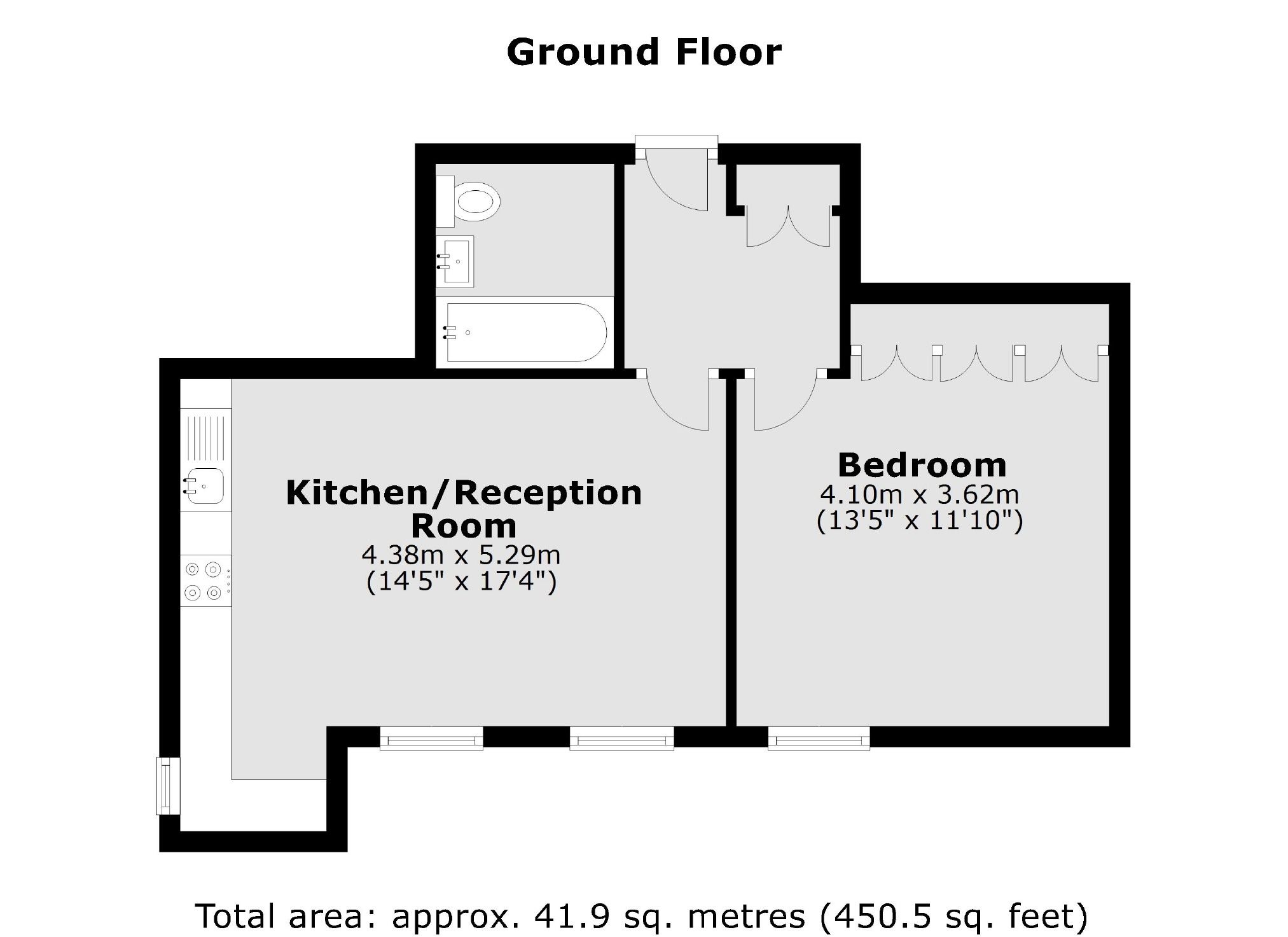 1 bed flat to rent in High Street, Feltham TW13 Zoopla