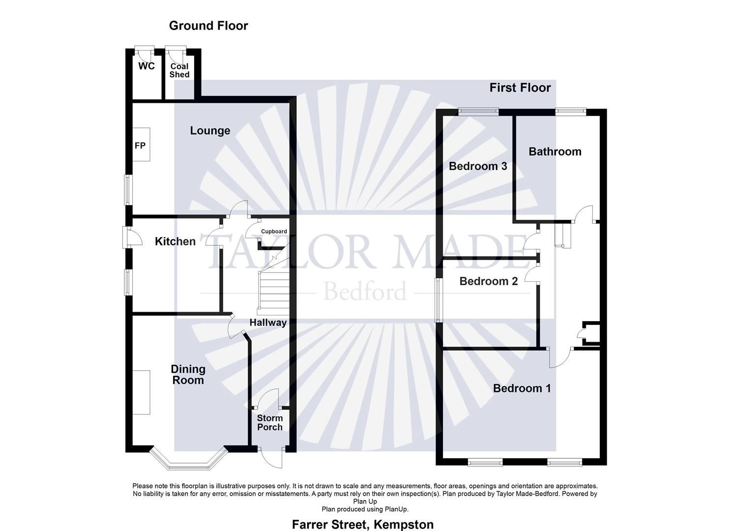 3 bed semidetached house for sale in Farrer Street, Kempston, Bedford