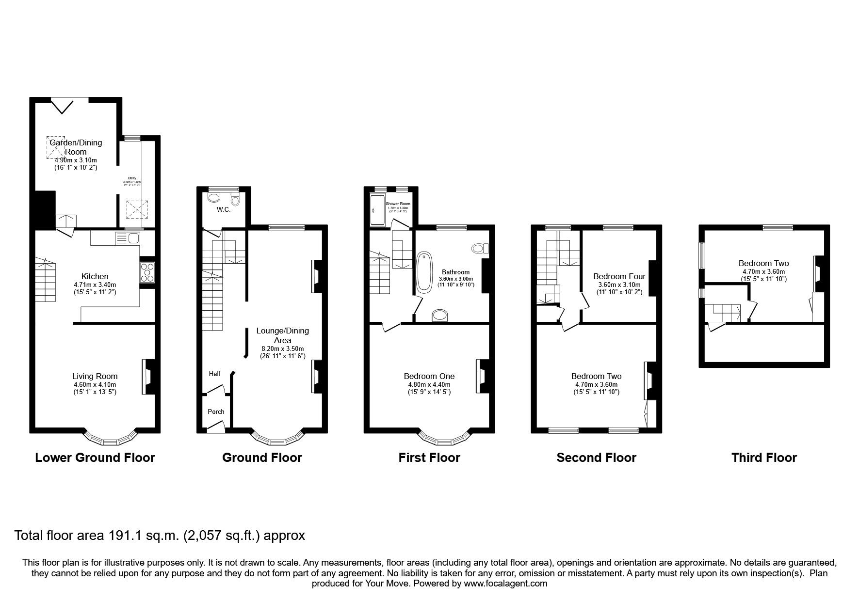 4 bed end terrace house for sale in Abbots Hill, Ramsgate, Kent CT11