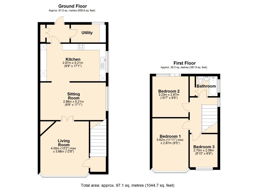 3 bed semidetached house for sale in Reginald Road, Sutton Leach, St