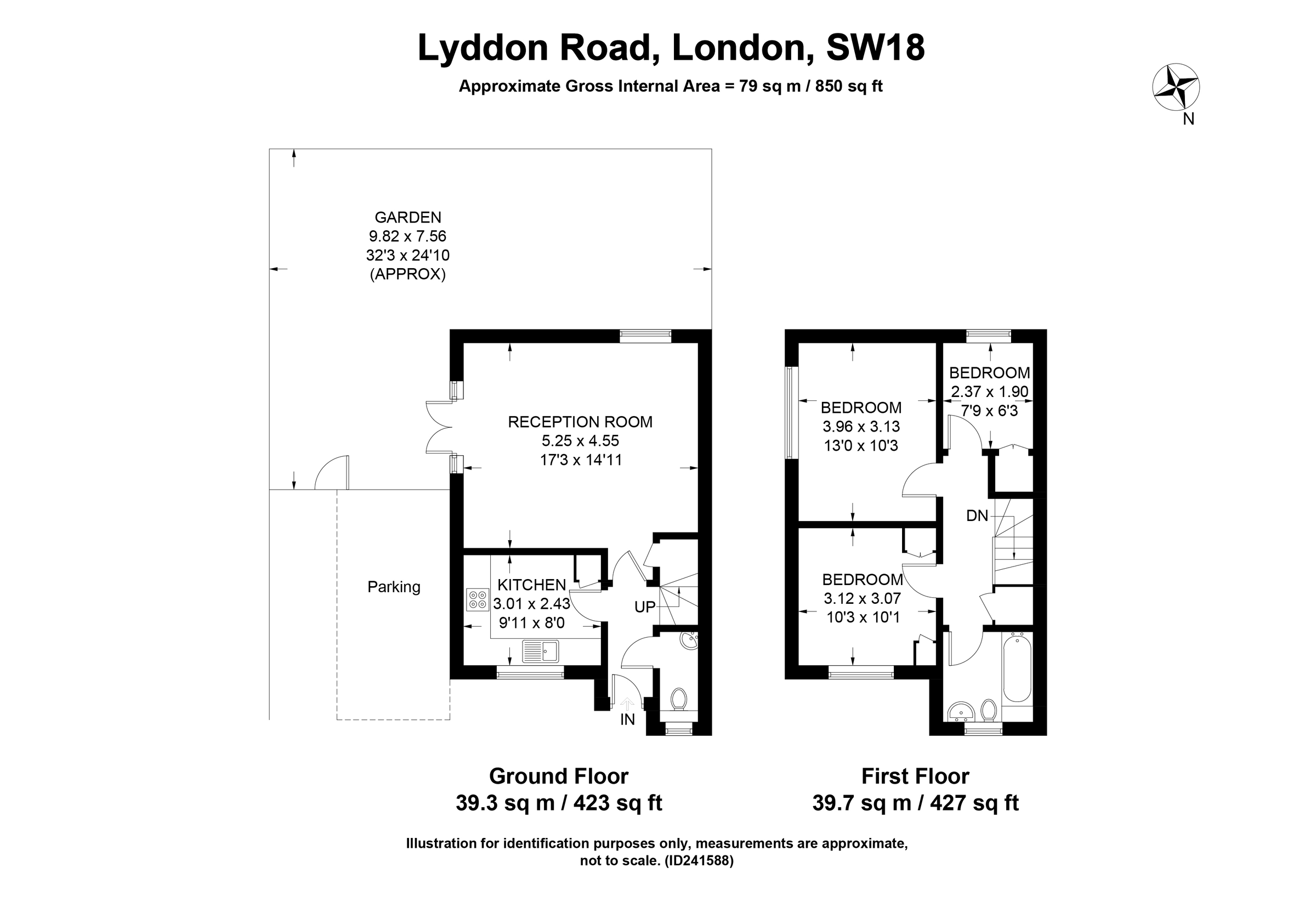 3 bed semidetached house for sale in Lydden Grove, Earlsfield SW18