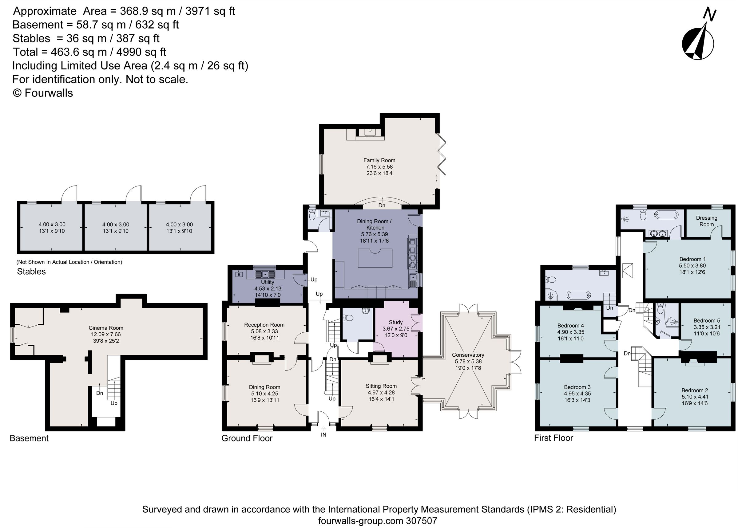 5 bed detached house for sale in Gaunts End, Elsenham,