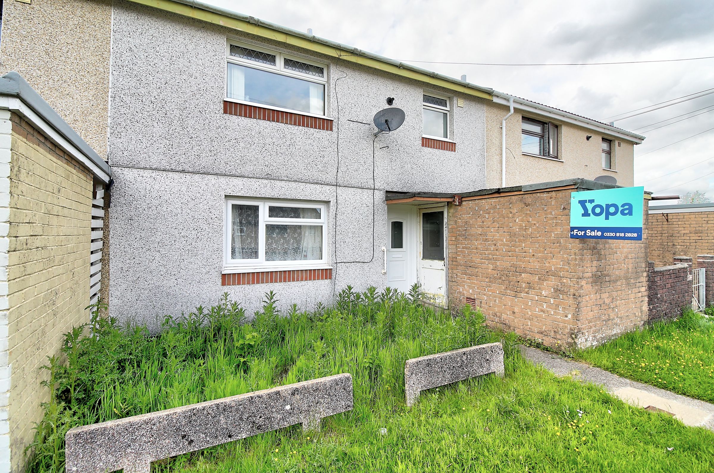 3 bed terraced house for sale in Brynglas, Pontlottyn, Bargoed CF81