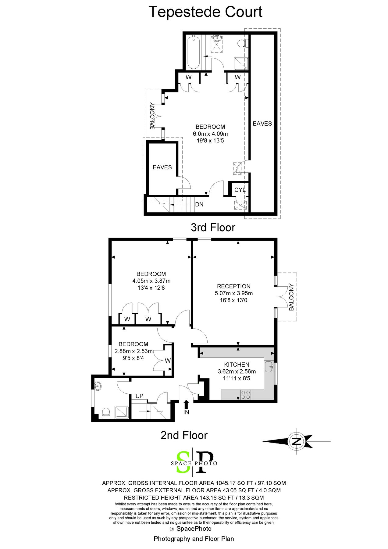 3 bed flat to rent in Tepestede Court, Hazel Way, Chipstead CR5 Zoopla