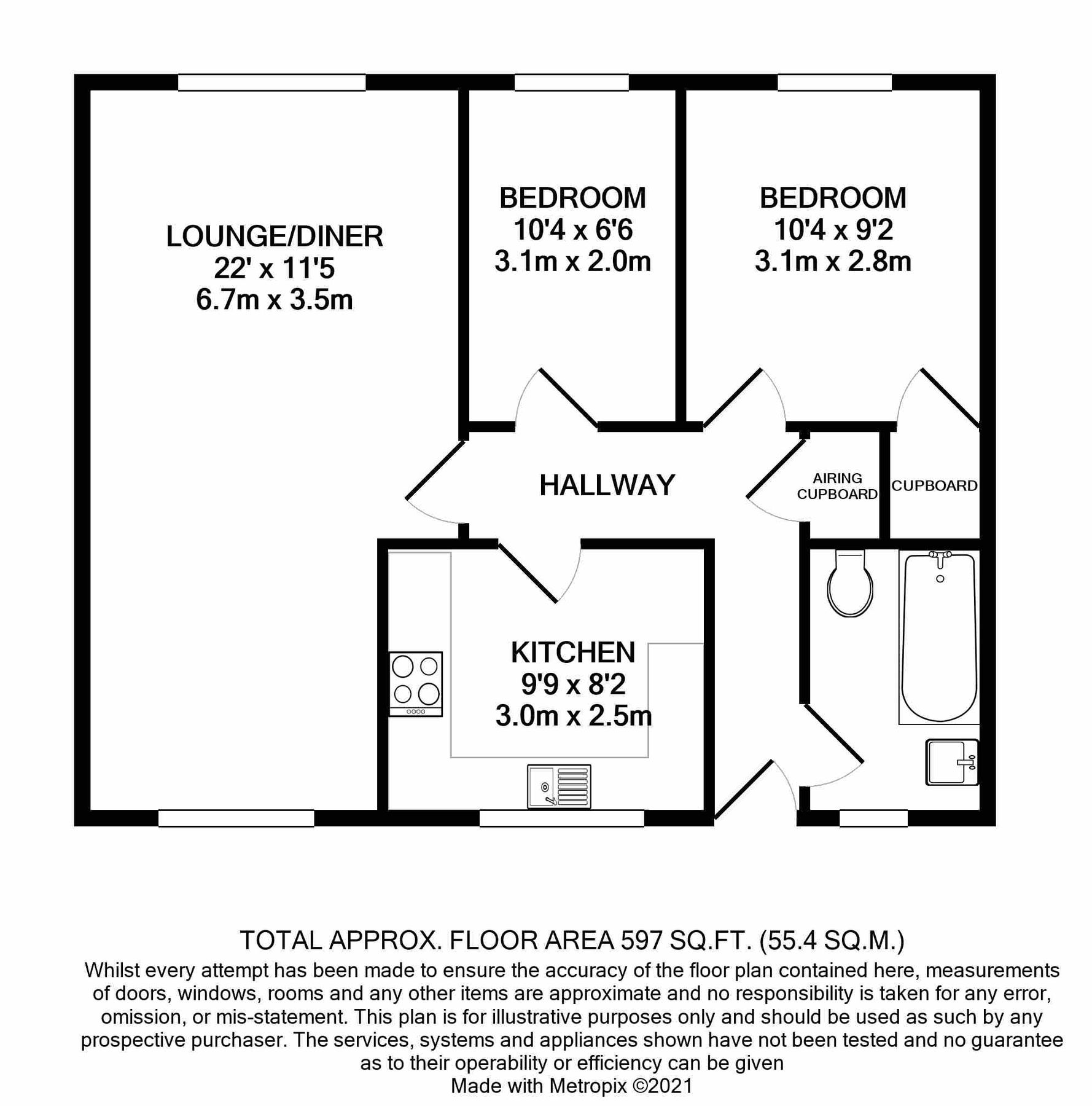 2 bed flat to rent in Orchard Road, Sawston, Cambridge CB22 Zoopla