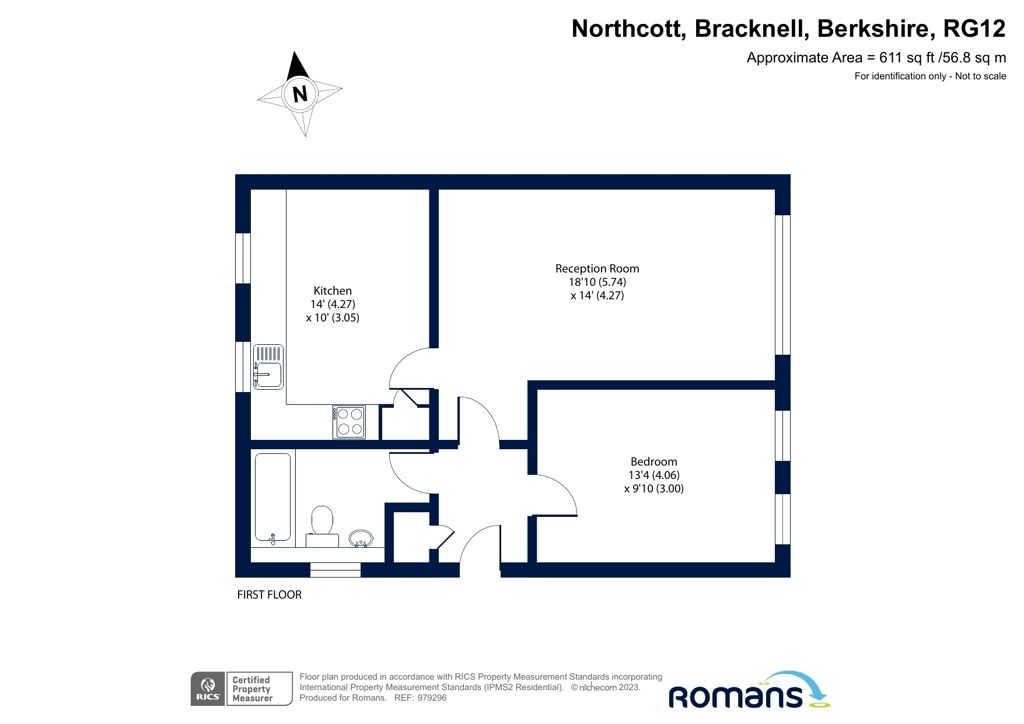 1 bed flat for sale in Northcott, Bracknell, Berkshire RG12 Zoopla