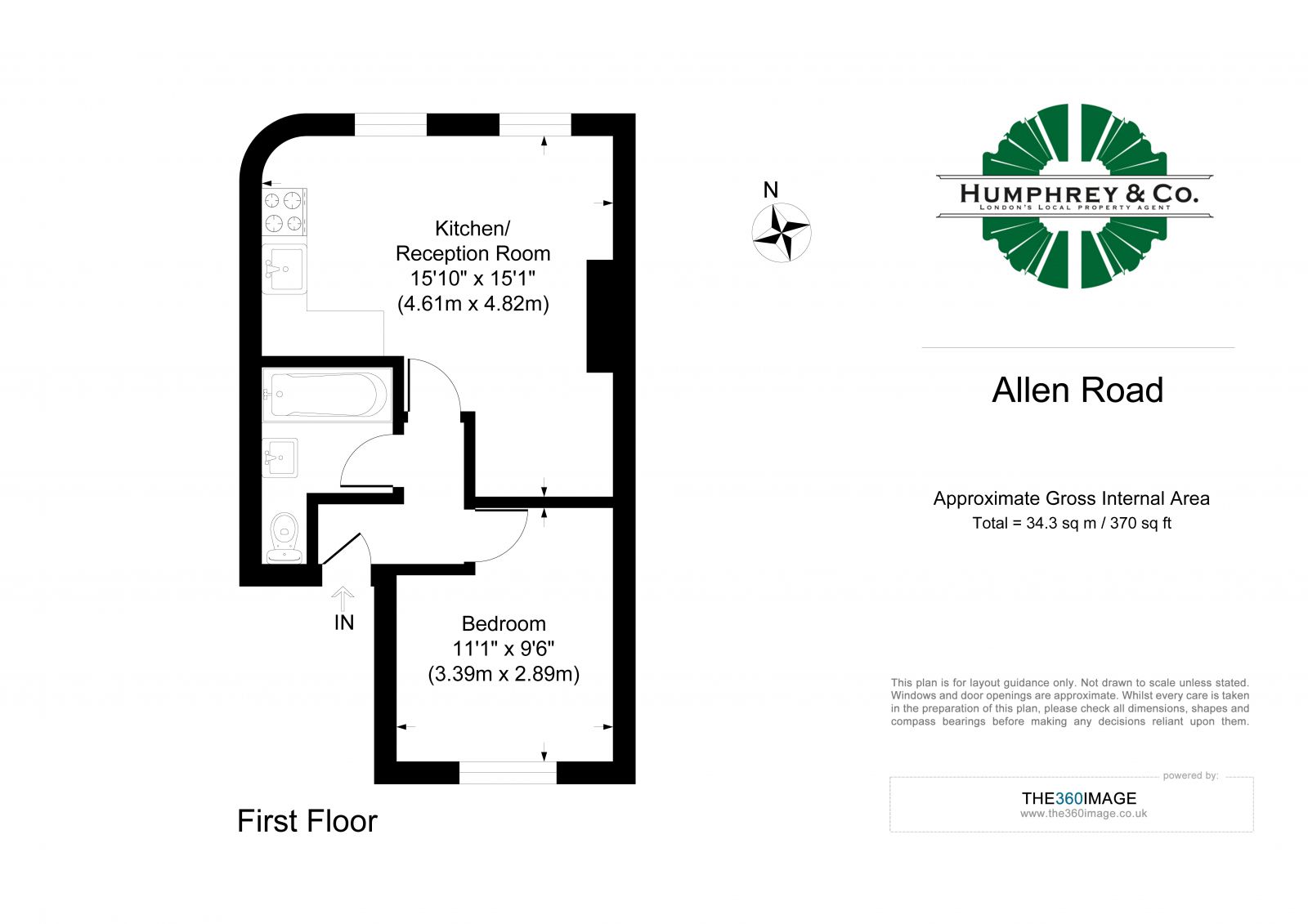 1 bed flat for sale in Allen Road, London N16 Zoopla